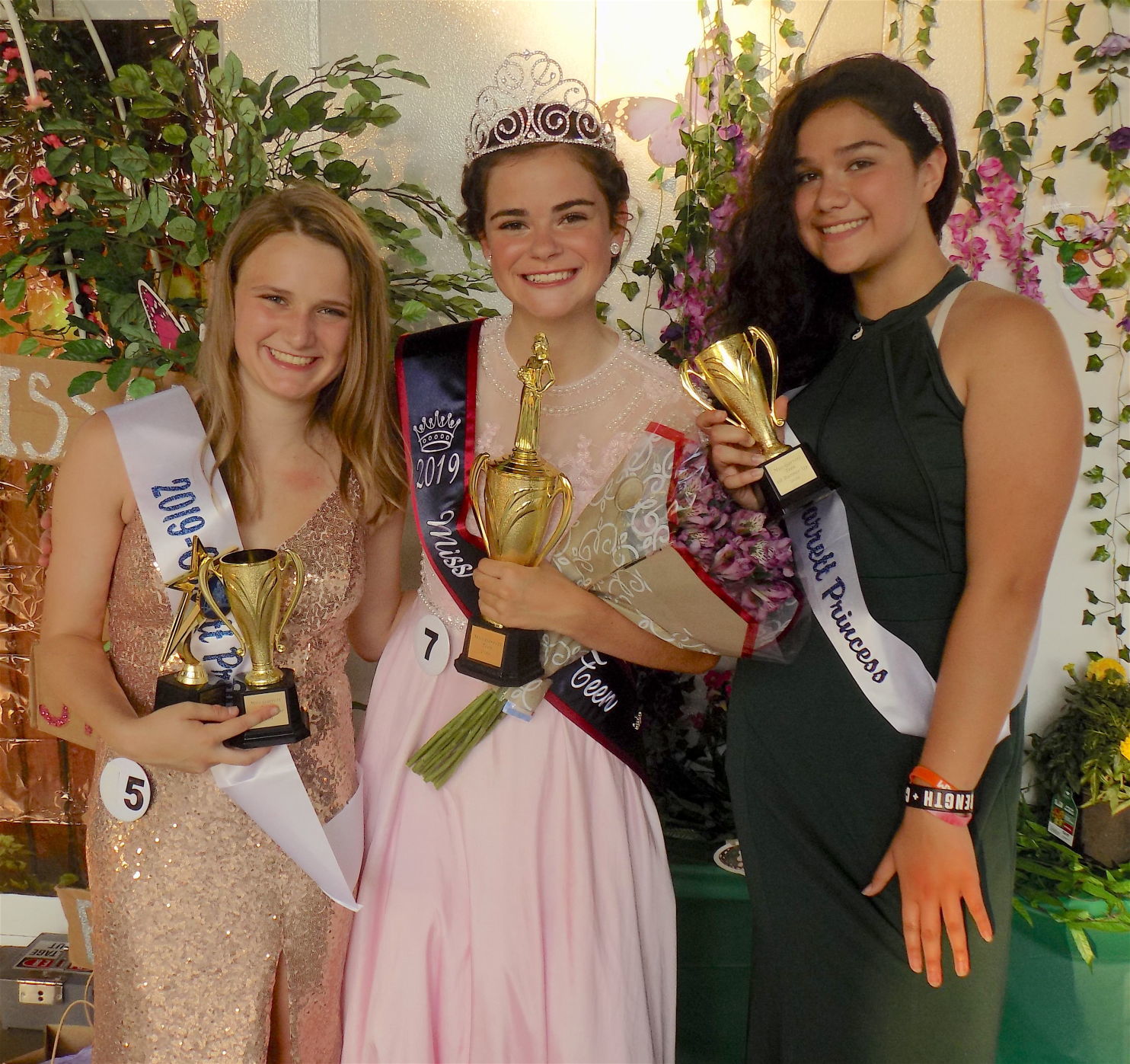 Miss Garrett Teen finalists